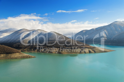 river, lake, mountains, landscapes