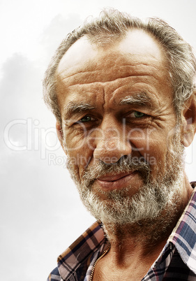 portrait of old man