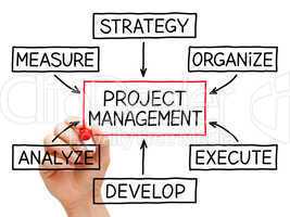 Project Management Flow Chart