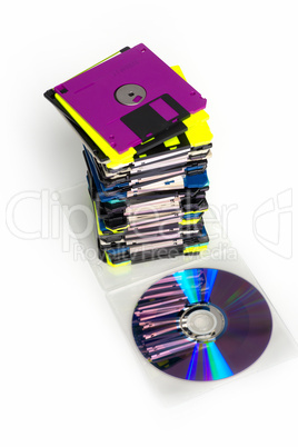 Disketten und CD,s