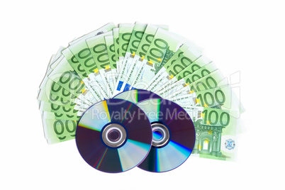 Geldscheine und CD,s