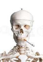 Rauchendes Skelett