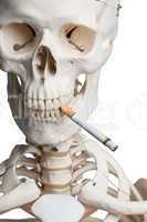 Rauchendes Skelett
