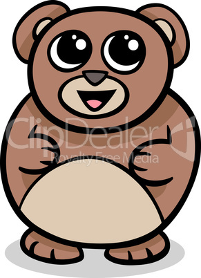 cartoon kawaii bear illustration