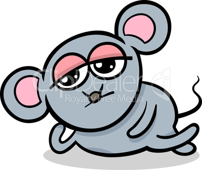 cartoon kawaii mouse illustration