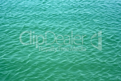 turquoise seawater surface