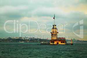 maiden's island in istanbul, turkey