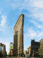 Flatiron (Fuller) builsing in NYC in the morning