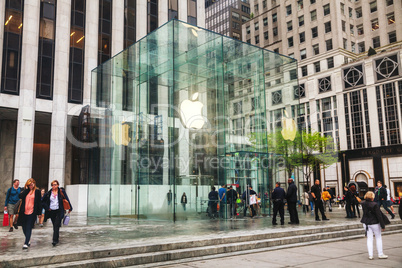 Apple retail store in New York City