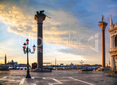 San Marco square in Venice, Italy