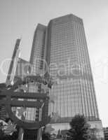 european central banking house in frankfurt