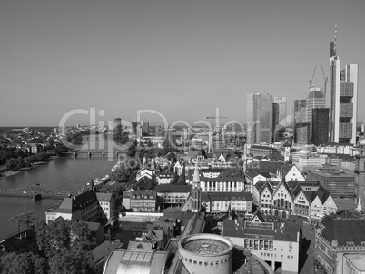 aerial view of frankfurt