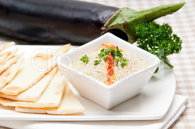 moutabal baba ghanoush eggplant dip