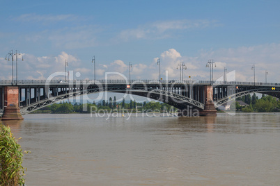 rhine river in mainz