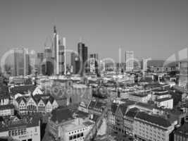 aerial view of frankfurt