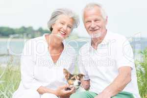 Glücklich Seniorenpaar