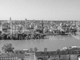 aerial view of frankfurt