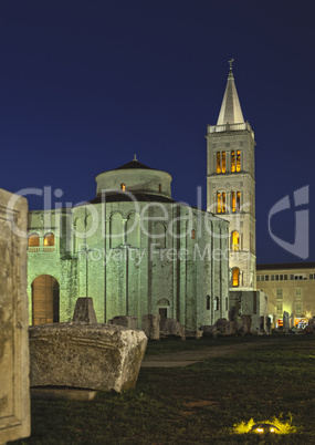 Church of st. Donat, from the 9th century in Zadar