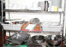 Variety of kitchen utensils on counter