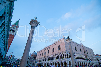 Venice Italy Saint Marco square view