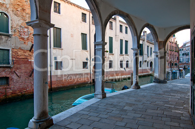 Venice  Italy unusual pittoresque view