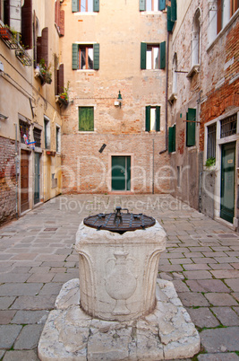 Venice  Italy unusual pittoresque view