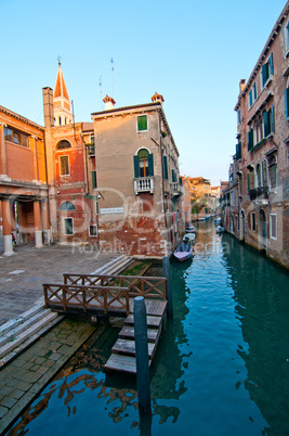 Venice  Italy unusual pittoresque view