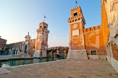 Venice Italy Arsenale