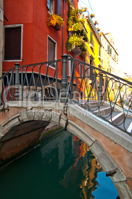 Venice  Italy unusual pittoresque view