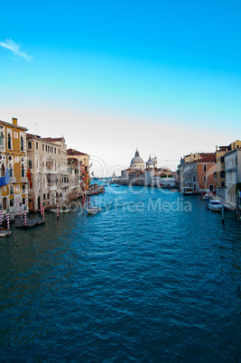 Venice Italy grand canal view