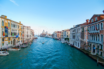 Venice Italy grand canal view