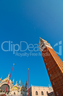 Venice Italy Saint Marco square view