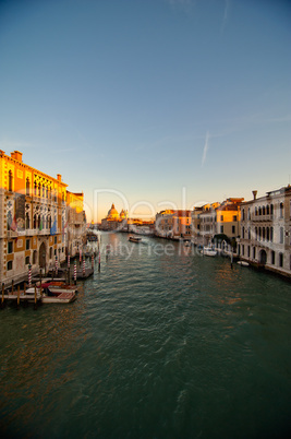 Venice Italy grand canal view