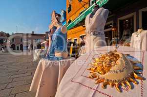 Venice Italy burano souvenir shop