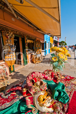 Venice Italy burano souvenir shop