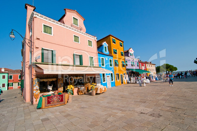 Italy Venice Burano island