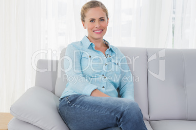 Blonde woman posing Blonde woman posing