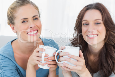 Friends drinking coffee