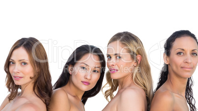 Sensual nude models posing