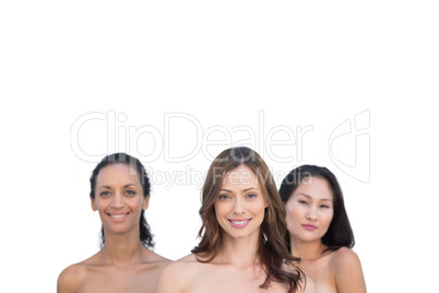 Natural attractive nude women posing