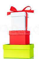 Box with ribbon