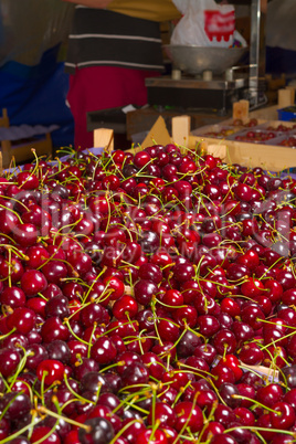 on the market, cherry is good food