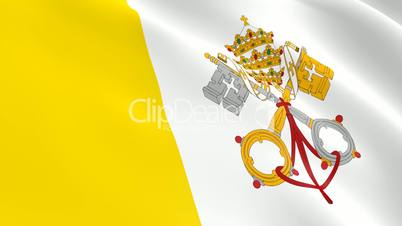 the flag of the Vatican state