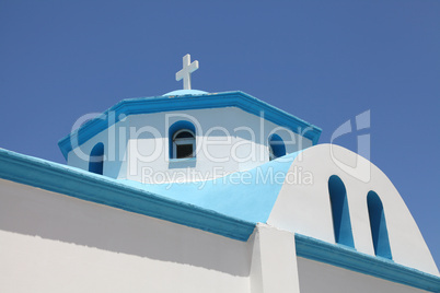 Details einer Kirche in Griechenland