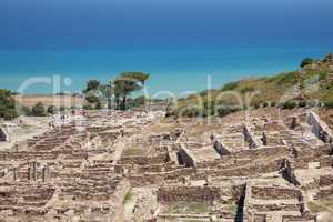 die antike Stadt Kamiros auf Rhodos
