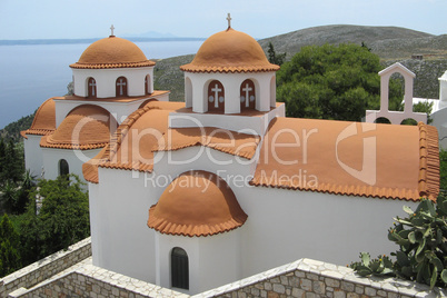 Kirchen in der Klosteranlage Agios Savvas