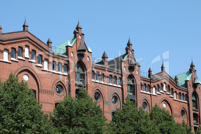 Kontorhäuser in der Speicherstadt, Hamburg