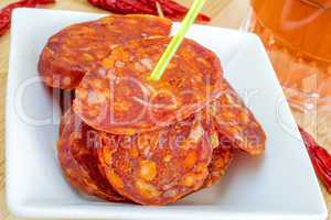 Chorizo, spanische Wurstspezialität