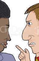 Two Men Arguing