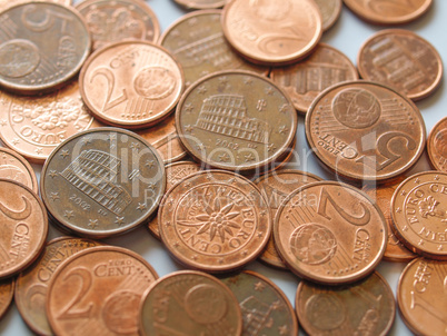 euro coins